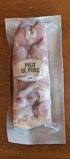 Pied de porc cuit : photo du produit rappelé le 10/08/2026