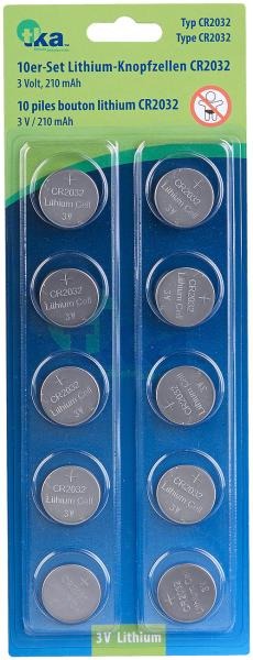 Piles bouton lithium réf. px1680, px1682, px1683 et px1684 Tka : photo du produit rappelé le 12/07/2023