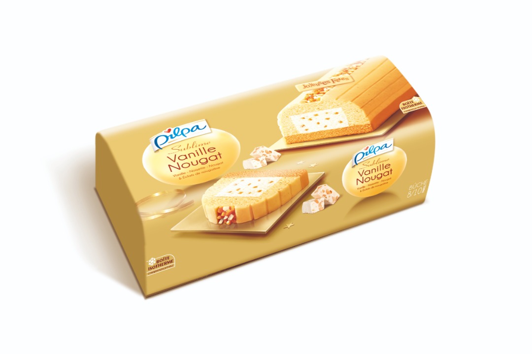 Pilpa buche sublime vanille nougat 536g : photo du produit rappelé le 04/08/2021