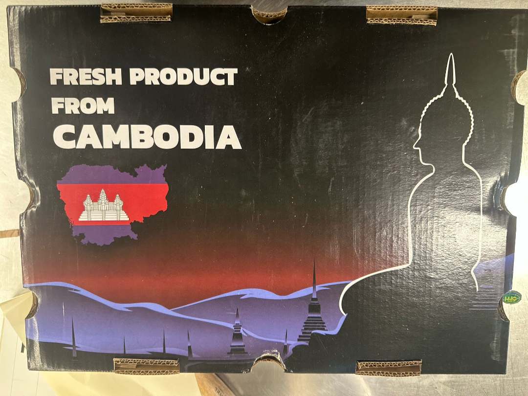 Piment vert - cambodge : photo du produit rappelé le 31/03/2025