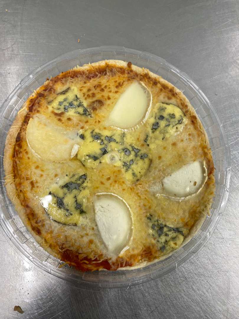 Pizza 4 fromages // gourmande chèvre Point Chaud : photo 2 sur 2 du produit rappelé le 12/09/2022