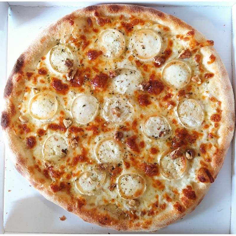 Pizza reine, pizza chèvre-miel, pizza alsacienne, pizza francomtoise : photo du produit rappelé le 16/04/2024