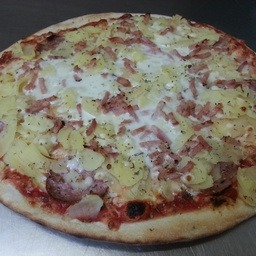 Pizza reine, pizza chèvre-miel, pizza alsacienne, pizza francomtoise : photo 3 sur 3 du produit rappelé le 16/04/2024