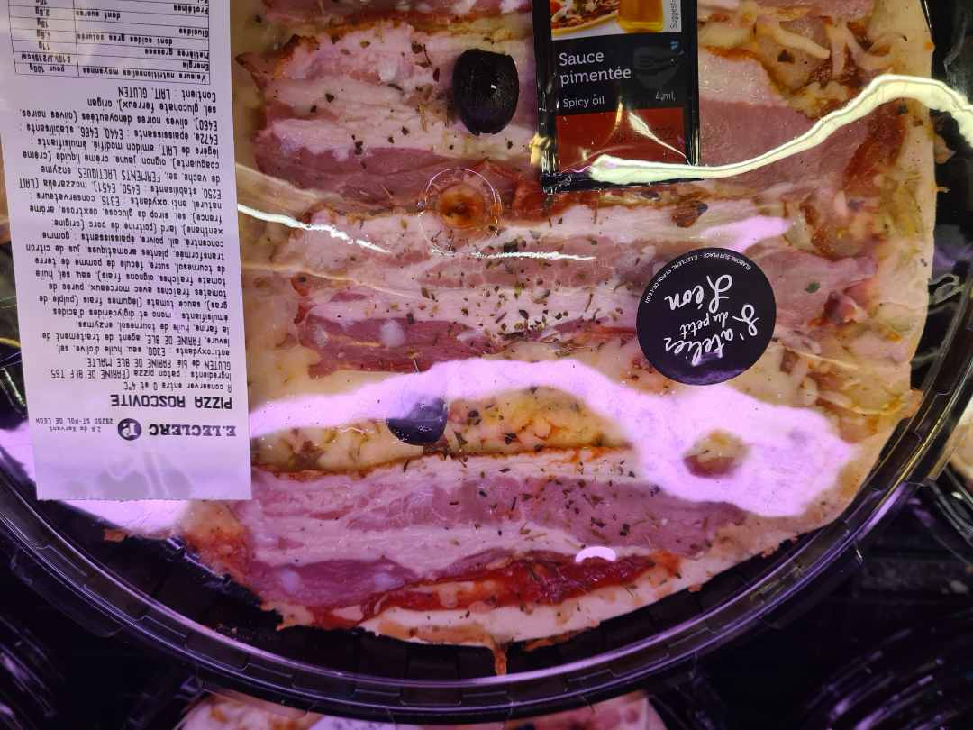Pizza roscovite Atelier du Petit Leon : photo du produit rappelé le 13/07/2021