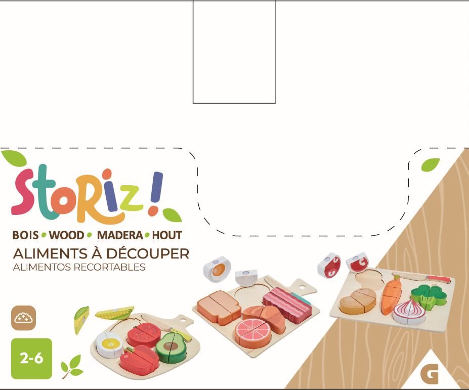 Planche en bois aliments 6 pieces Aloya : photo du produit rappelé le 27/10/2025