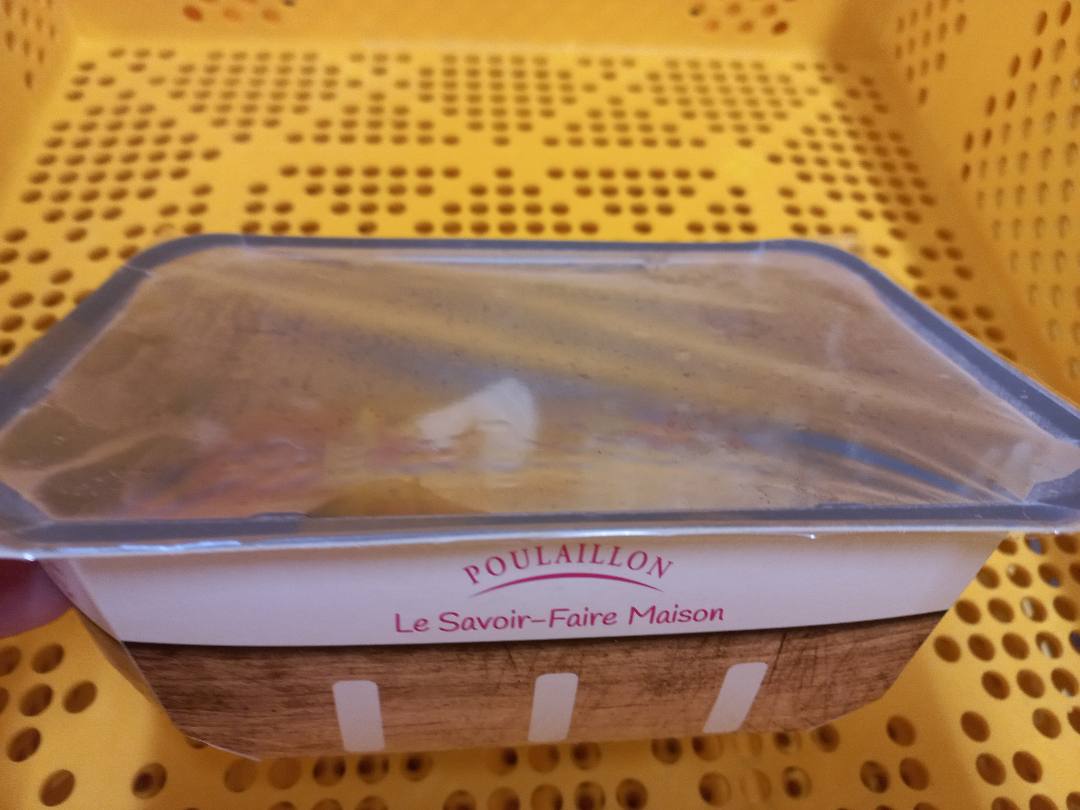 Plat cuisine parmentier de canard Poulaillon : photo du produit rappelé le 07/04/2026