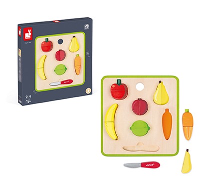 Plateau chunky fruits et legumes green market Janod : photo du produit rappelé le 25/10/2022