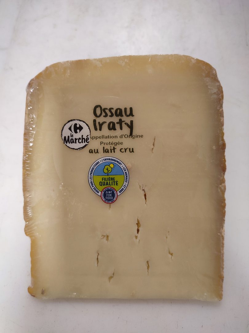 Plateau de fromages au lait cru fqc 520g FQC (filière Qualité Carrefour) : photo 2 sur 2 du produit rappelé le 31/10/2024