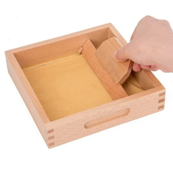 Plateau de sable montessori pour formation des lettres Rabbit Bauble Store : photo du produit rappelé le 09/03/2026