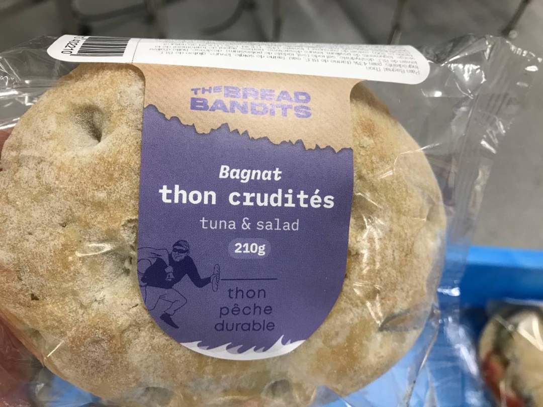 Plats cuisinés et snacking The Bread Bandits : photo du produit rappelé le 06/04/2026