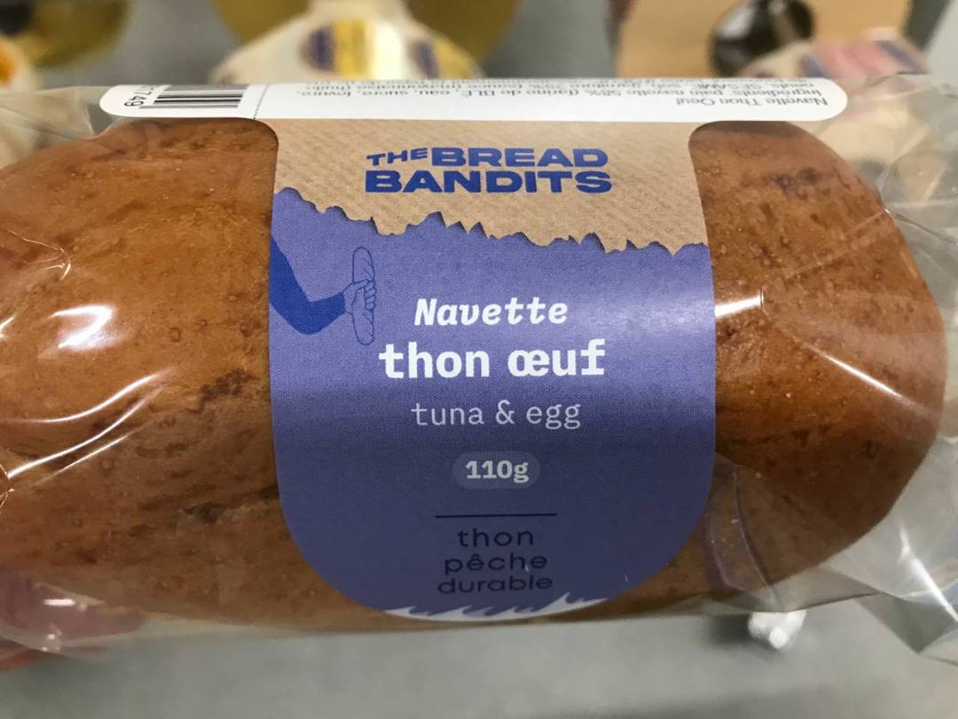 Plats cuisinés et snacking The Bread Bandits : photo du produit rappelé le 06/04/2026