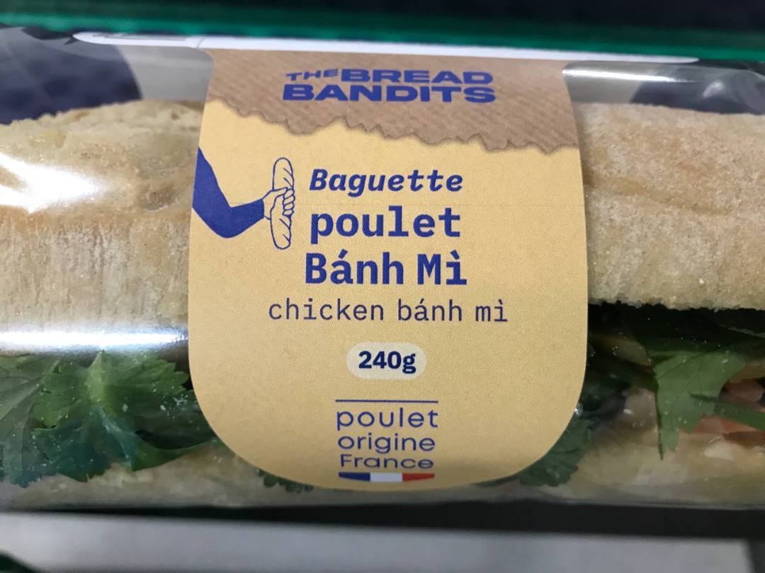 Plats cuisinés et snacking The Bread Bandits : photo du produit rappelé le 06/04/2026