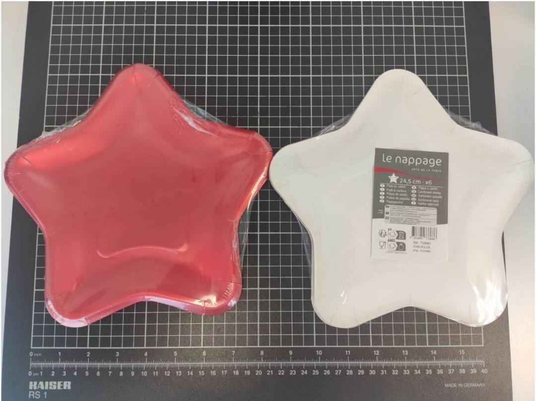 Plats en carton Le Nappage : photo du produit rappelé le 22/06/2023