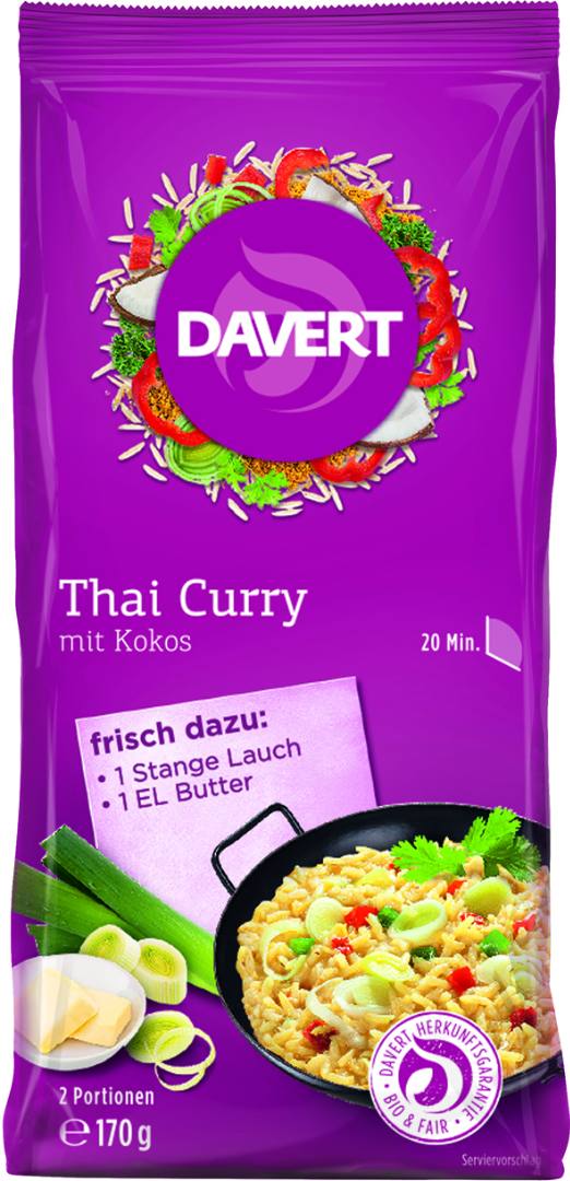 Plats préparés avec du gingembre Davert : photo 1 sur 4 du produit rappelé le 09/04/2021