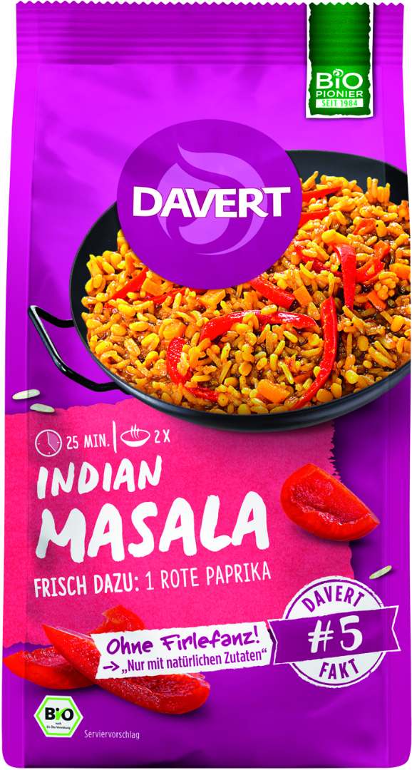 Plats préparés avec du gingembre Davert : photo 3 sur 4 du produit rappelé le 09/04/2021