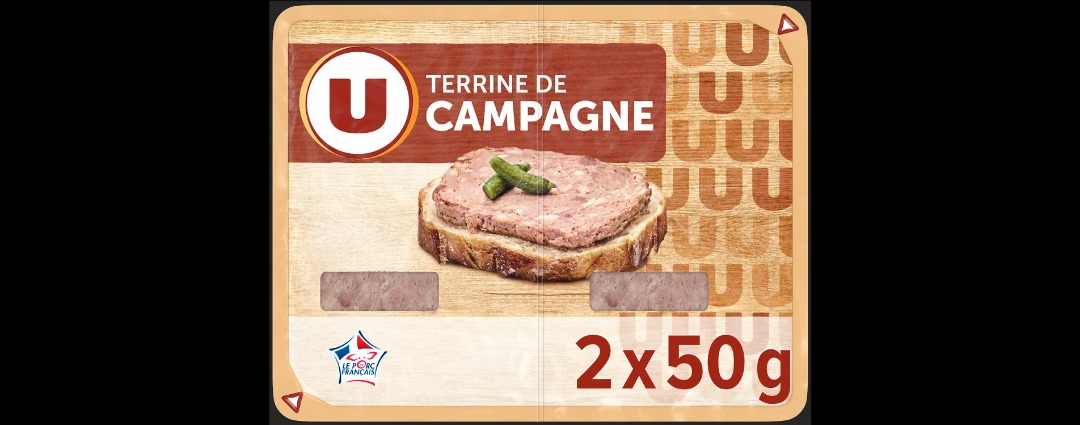 Pluieurs références de pâtés, moussesterrines u : photo 4 sur 5 du produit rappelé le 20/08/2026