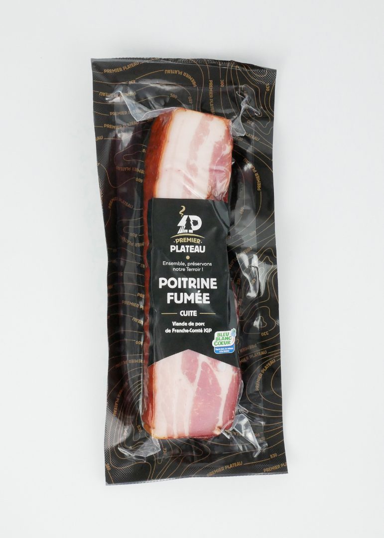 Poitrine cuite fumée bbc 250g*1 ls Premier Plateau : photo du produit rappelé le 02/12/2025