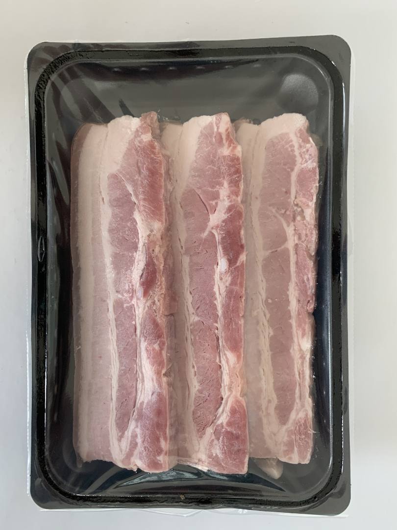 Poitrine de porc cuite Prestige de la Sarthe : photo 2 sur 3 du produit rappelé le 24/07/2026