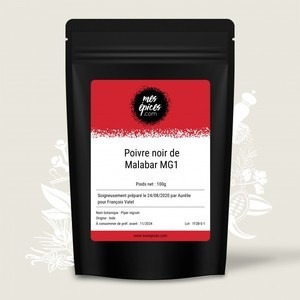 Poivre de malabar Mesepices.Com : photo du produit rappelé le 28/07/2021
