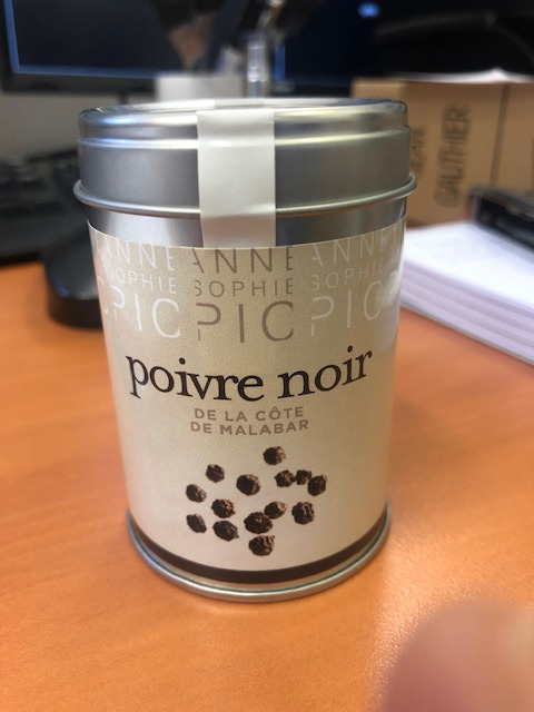 Poivre noir de la côte de malabar anne-sophie pic : photo du produit rappelé le 05/08/2021