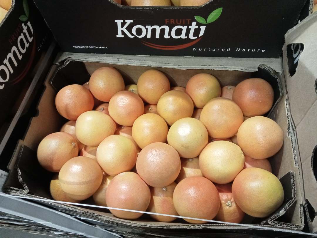 Pomelo star ruby afrique du sud Komati : photo du produit rappelé le 04/07/2025