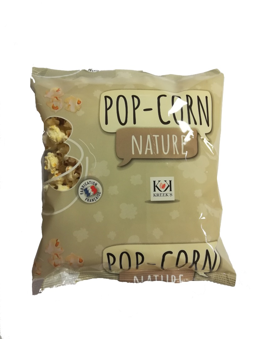 Pop-corn sucre Kreek's : photo 3 sur 3 du produit rappelé le 20/03/2024