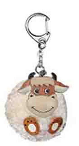 Porte-clé pompon représentant une tête d'animal Imagin : photo 2 sur 5 du produit rappelé le 14/02/2025