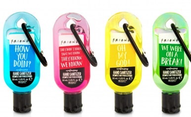 Porte clef gel desinfactant Mad Beauty : photo du produit rappelé le 04/11/2024