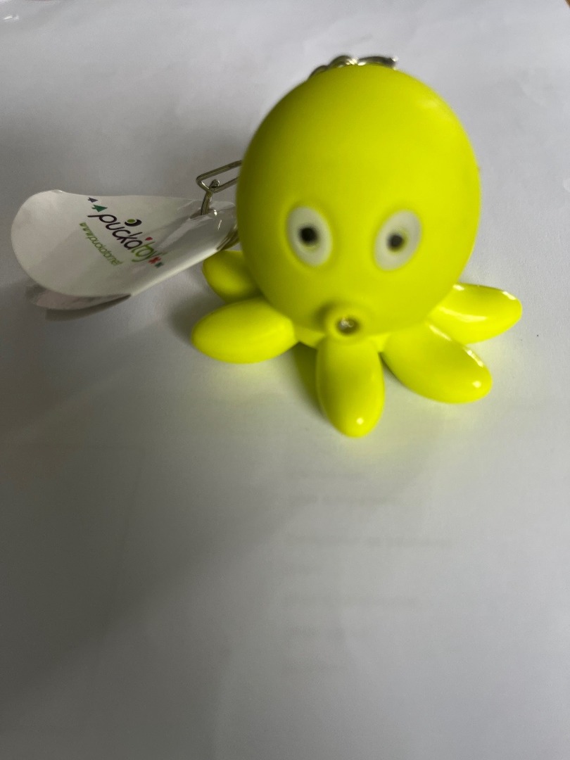 Porte clef LED - pieuvre, pingouin et dauphin Puckator : photo du produit rappelé le 28/06/2023