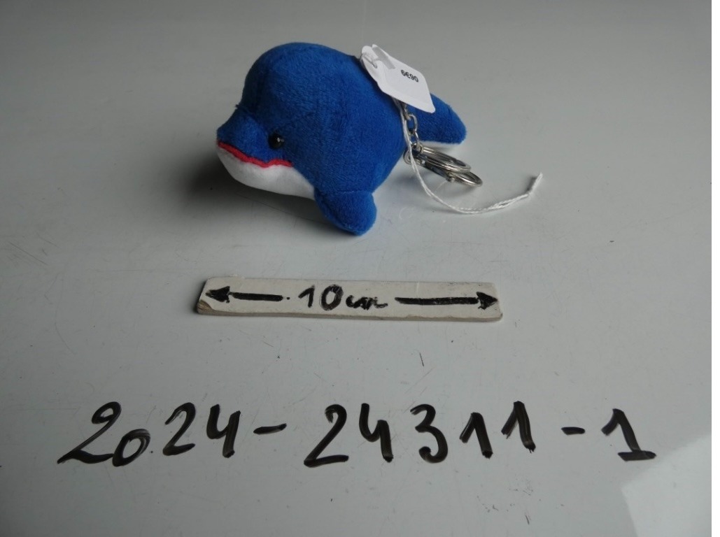 Porte clef peluche dauphin Non Définie : photo du produit rappelé le 18/10/2024