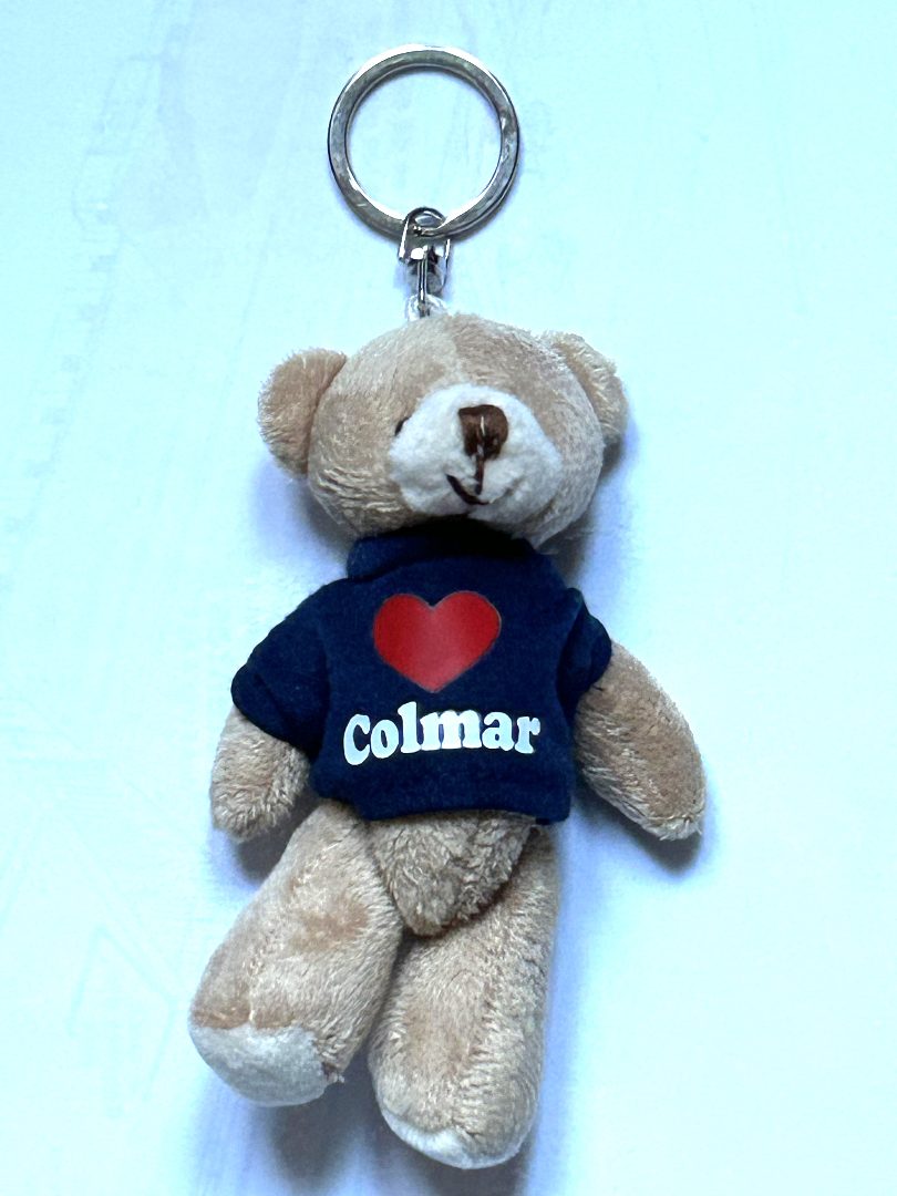 Porte-clefs ourson i love colmar Novatext Societe Allemande : photo du produit rappelé le 21/12/2023