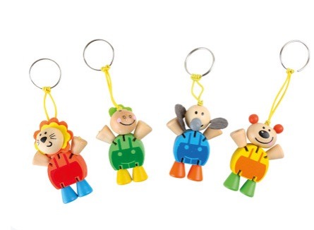 Porte clés animaux flexibles ( ) Small Foot : photo du produit rappelé le 13/02/2023
