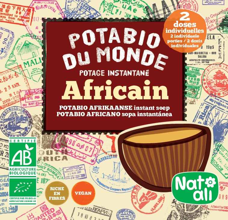 Potabio instantané africain Natali : photo du produit rappelé le 10/12/2021