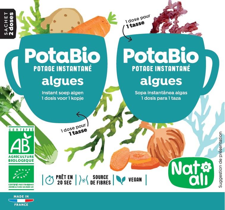Potabio instantané algues Natali : photo du produit rappelé le 10/12/2021