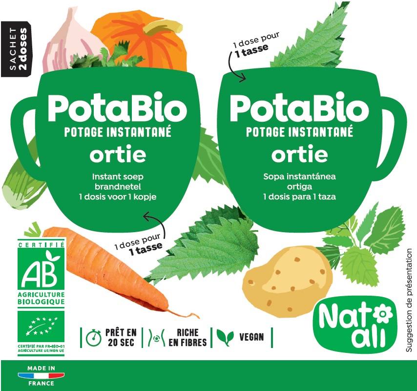 Potabio instantané ortie Natali : photo du produit rappelé le 10/12/2021