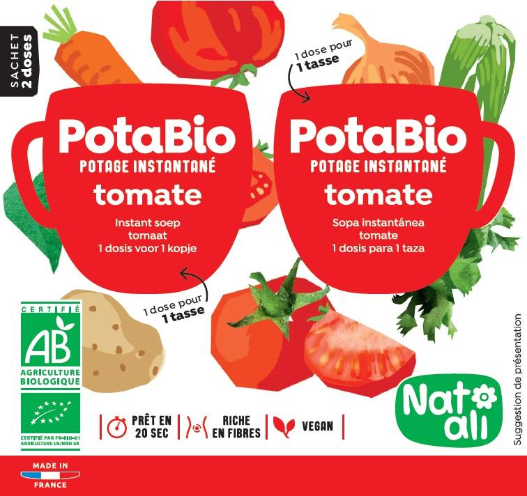 Potabio instantané tomate Natali : photo du produit rappelé le 10/12/2021