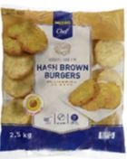 Potato burger 2,5kg (hash brown burgers) Metro chef : photo du produit rappelé le 11/07/2025