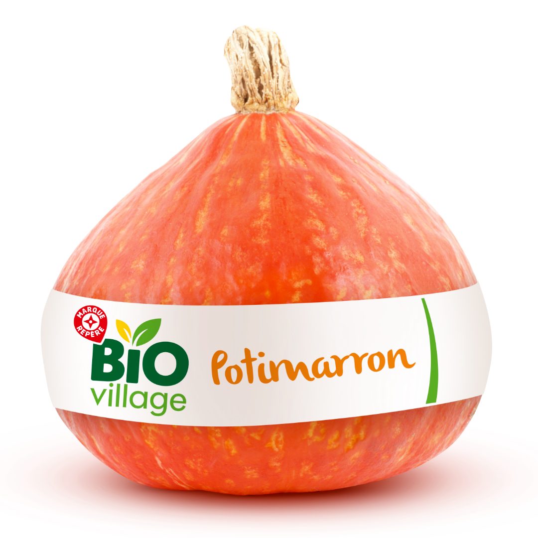 Potimarron issu de l'agriculture biologique commercialisé BIO Village : photo du produit rappelé le 14/01/2025