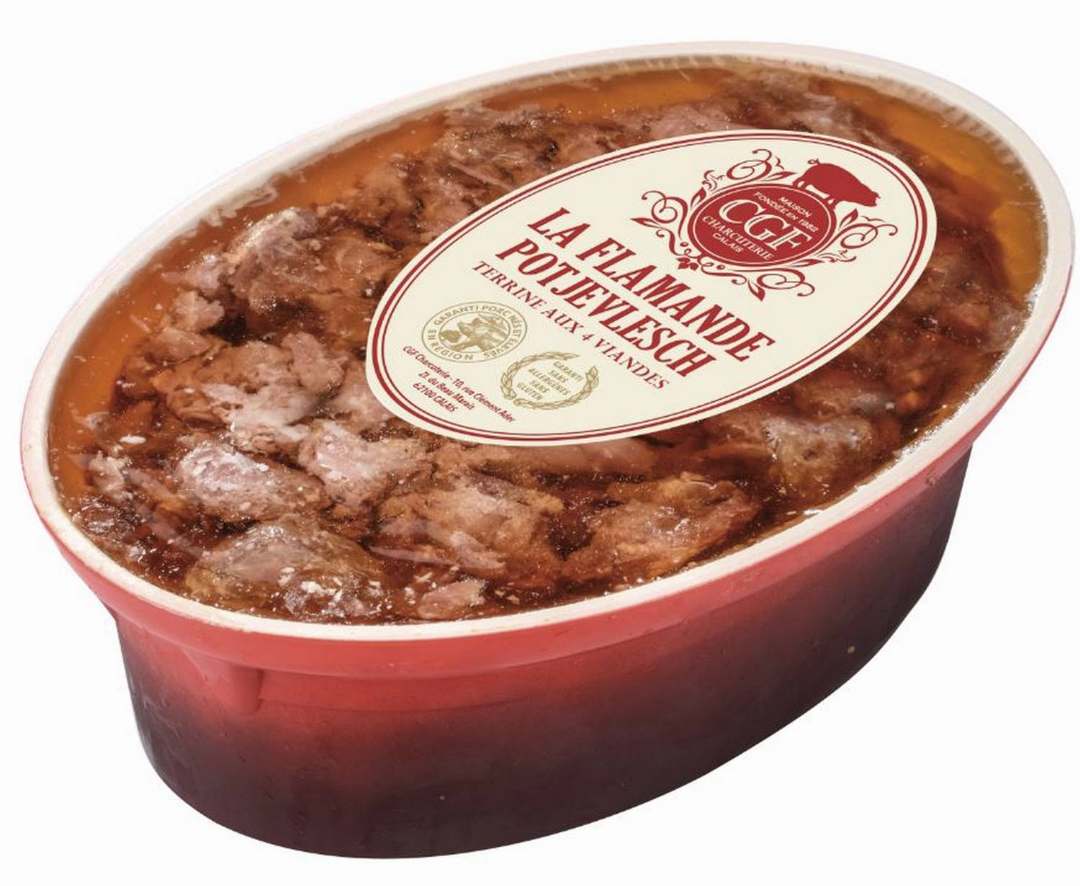 Potjevlesch la flamande CGF Charcuterie : photo du produit rappelé le 05/09/2022