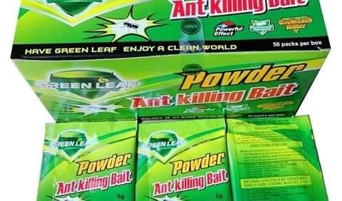 Poudre anti cafards green leaf : photo du produit rappelé le 01/07/2024