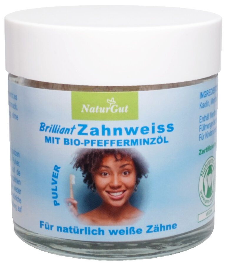 Poudre blancheur des dents Naturgut : photo du produit rappelé le 16/08/2023