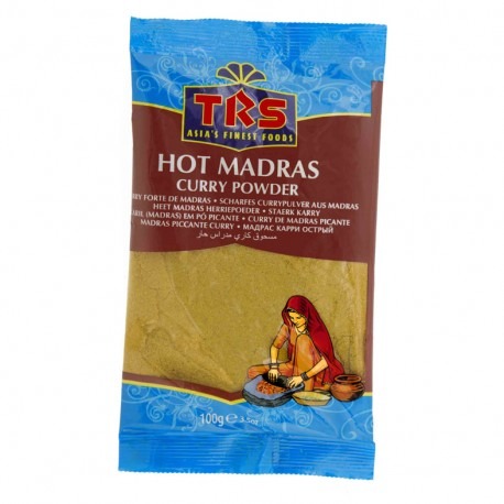 Poudre de curry de madras moulu fort TRS : photo du produit rappelé le 19/08/2022