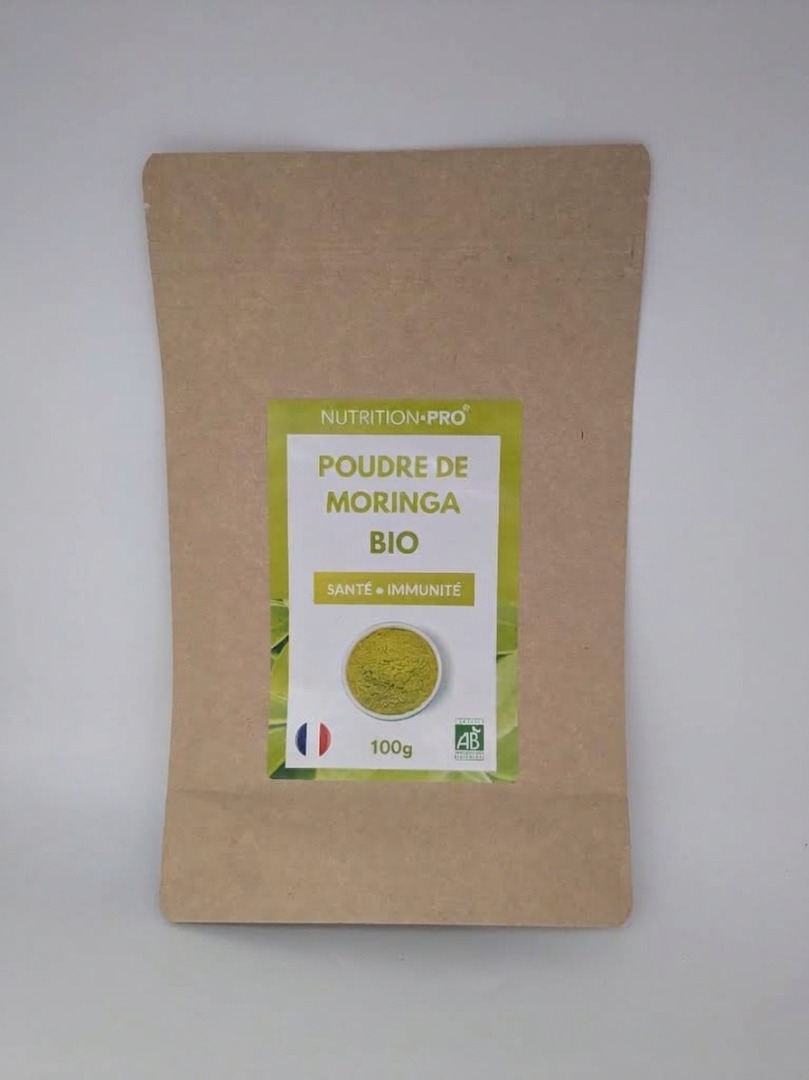 Poudre moringa bio Nutrition Pro : photo du produit rappelé le 03/09/2026