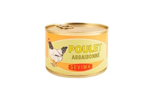 Poulet assaisonné Sevima : photo du produit rappelé le 09/08/2021