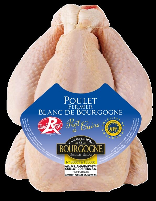 Poulet fermier de bourgogne pac nu Bourgogne-Saveur de Bourgogne : photo du produit rappelé le 21/06/2023