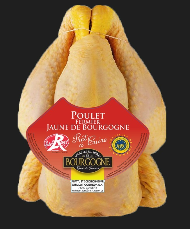 Poulet fermier jaune de bourgogne : photo du produit rappelé le 21/06/2023