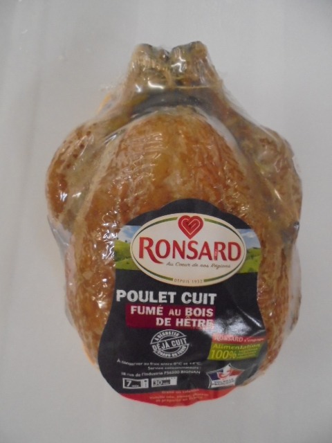 Poulet fume : photo du produit rappelé le 25/10/2022
