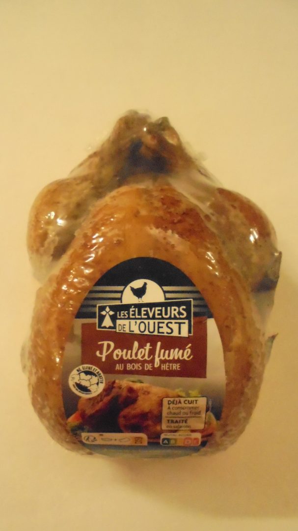Poulet fumé Eleveur de l'Ouest : photo du produit rappelé le 24/10/2022
