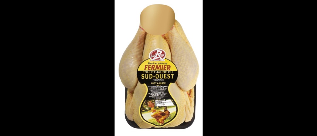 Poulet jaune label rouge Peyac : photo 2 sur 2 du produit rappelé le 16/02/2024