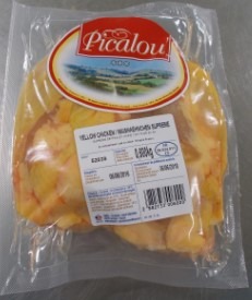 Poulet jaune vegetal Picalou : photo du produit rappelé le 24/07/2025